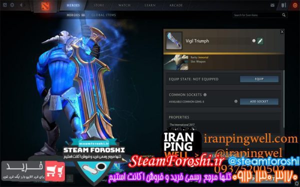 فروش آیتم Vigil Triumph