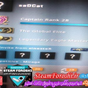 فروش اکانت cs go کد 2992