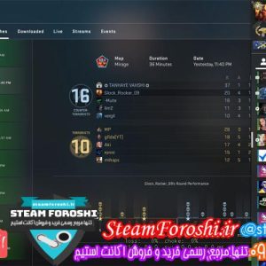 فروش اکانت cs go کد ۴۷۱۲