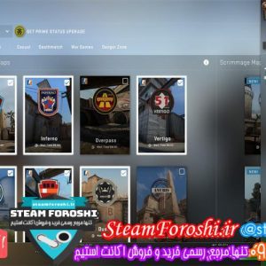 فروش اکانت cs go کد 6568