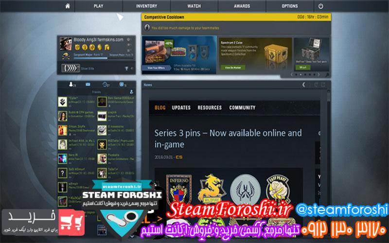 فروش اکانت cs go کد 679