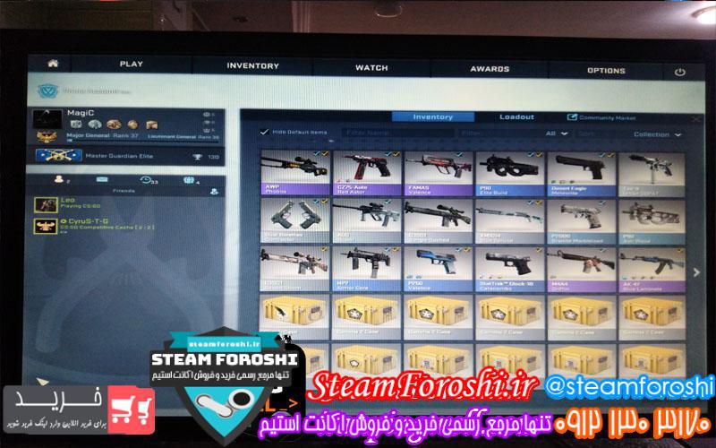 فروش اکانت cs go کد 1092