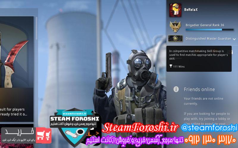 فروش اکانت cs go کد 1172