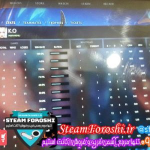 فروش اکانت دوتا ۲ کد 1185