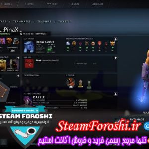 فروش اکانت دوتا ۲ کد 1227