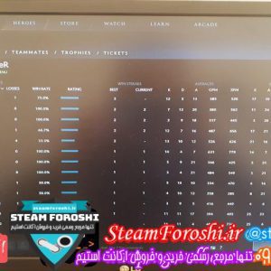 فروش اکانت دوتا ۲ کد 1590
