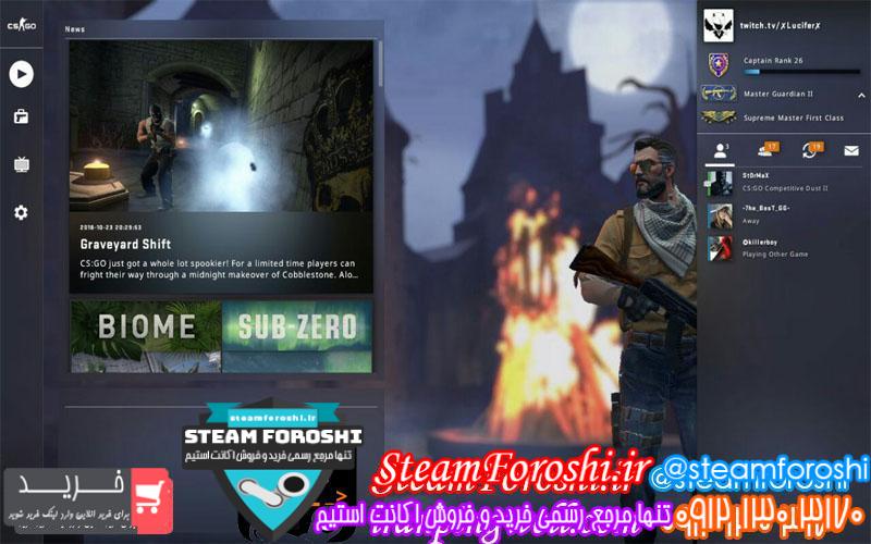 فروش اکانت cs go کد 1891