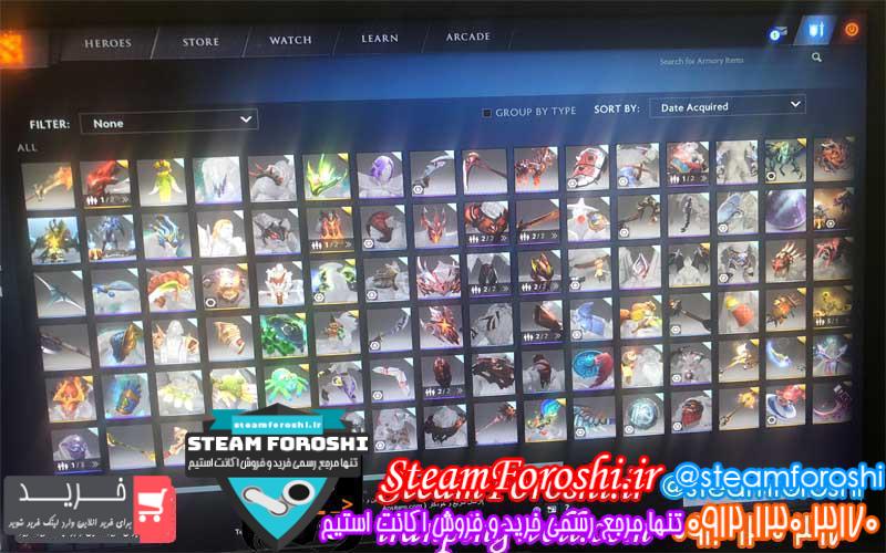 فروش اکانت دوتا ۲ کد 2047