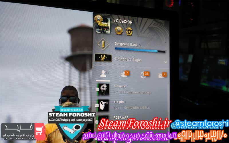 فروش اکانت cs go کد 2101