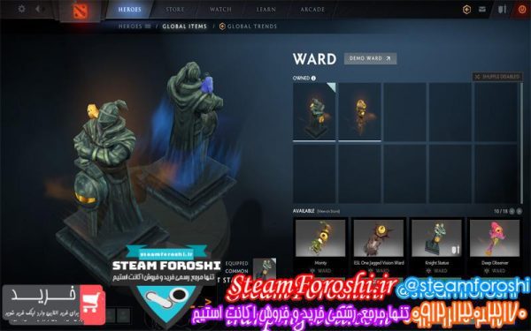 فروش آیتم دوتا ۲ کد 2229