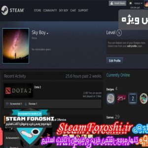 فروش اکانت دوتا ۲ کد 2244