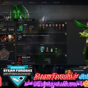 فروش اکانت دوتا ۲ کد 2383