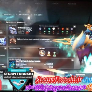 فروش اکانت دوتا ۲ کد 2417