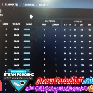 فروش اکانت دوتا ۲ کد 2450