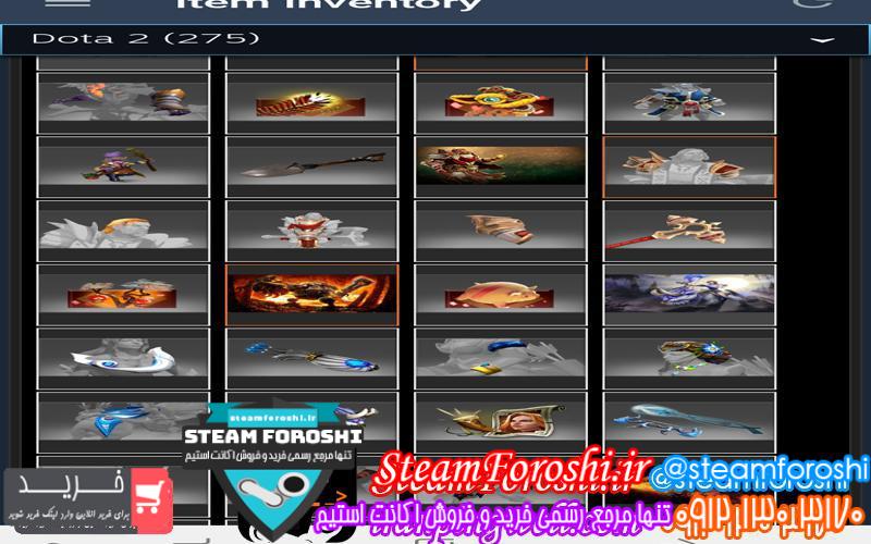 فروش اکانت دوتا ۲ کد 2472