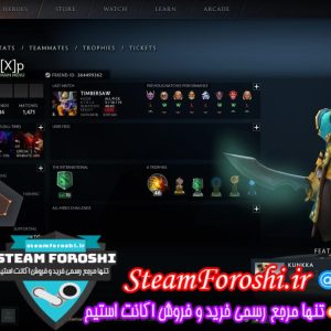 فروش اکانت دوتا ۲ کد 2493