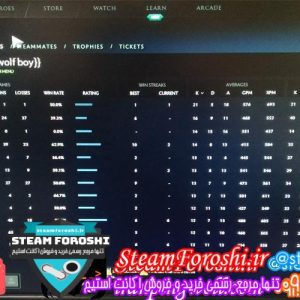 فروش اکانت دوتا ۲ کد 2518