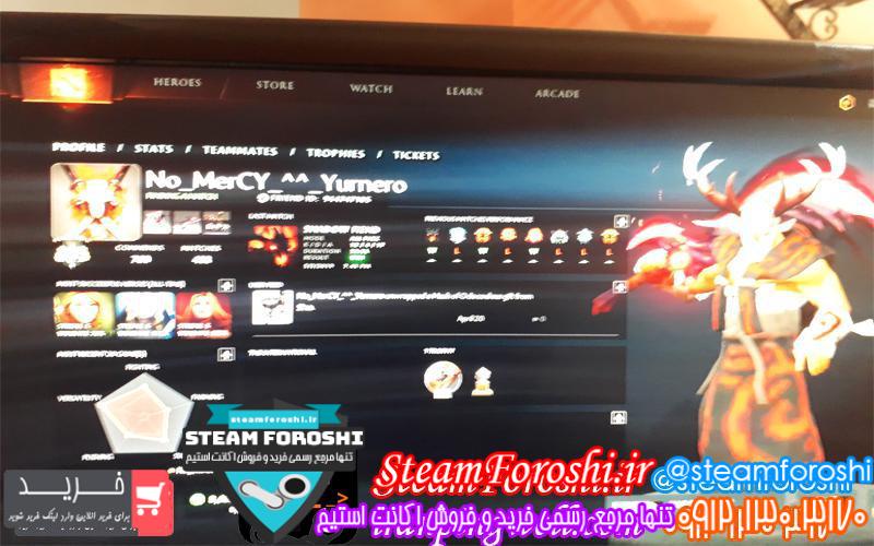 فروش اکانت دوتا ۲ کد 2530