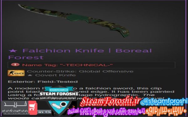 فروش آیتم cs go کد 2533