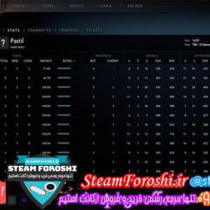 فروش اکانت دوتا ۲ کد 2570