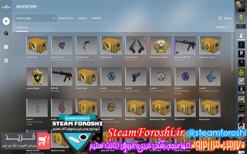 فروش اکانت cs go کد 2586