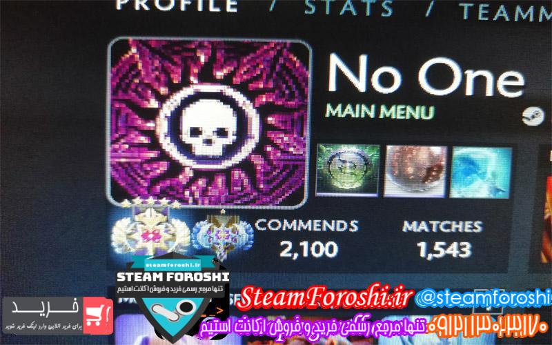 فروش اکانت دوتا ۲ کد 2713