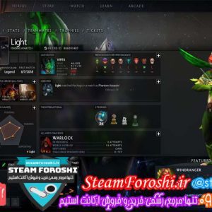 فروش اکانت دوتا ۲ کد 2738