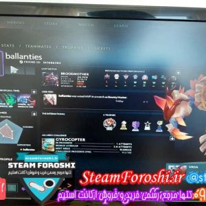 فروش اکانت دوتا ۲ کد 2772