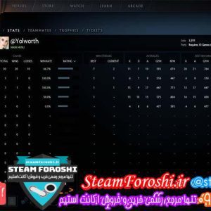 فروش اکانت دوتا ۲ کد 2771