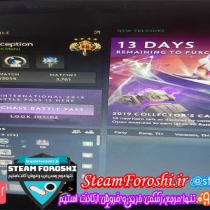 فروش اکانت دوتا ۲ کد 2844