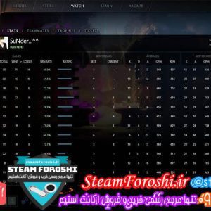 فروش اکانت دوتا ۲ کد 2935