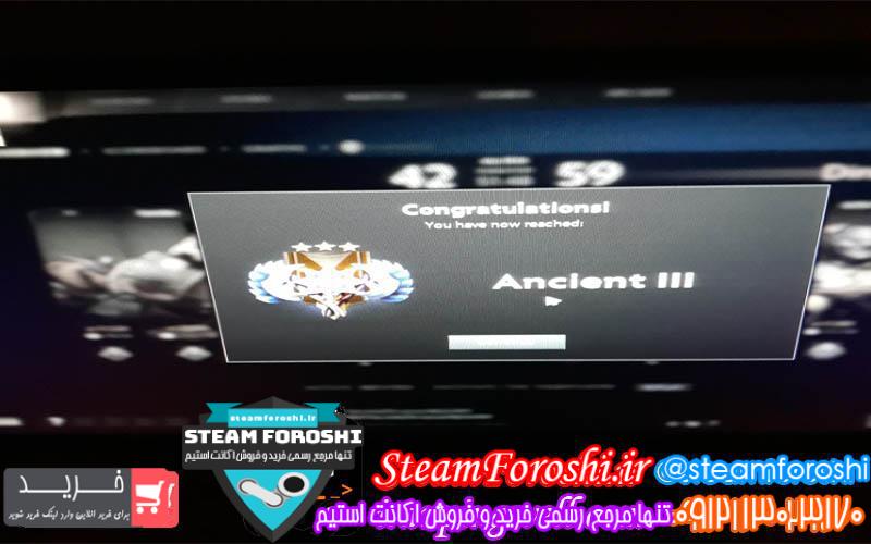 فروش اکانت دوتا ۲ کد 2962