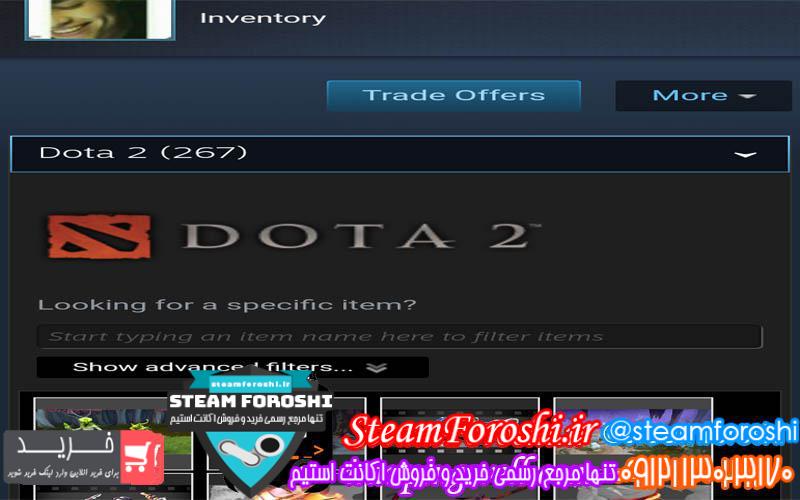 فروش اکانت دوتا ۲ کد 3000