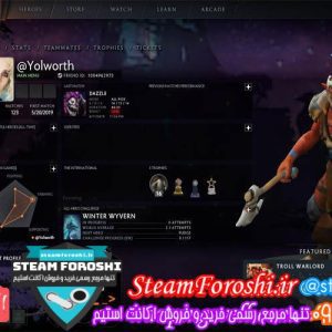 فروش اکانت دوتا ۲ کد 3010