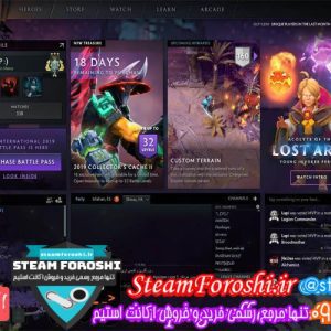 فروش اکانت دوتا ۲ کد 3054