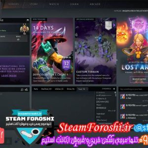 فروش اکانت دوتا ۲ کد 3070