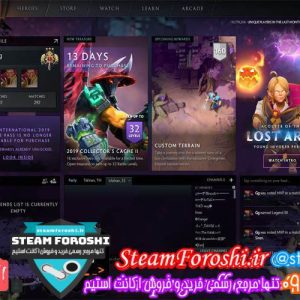 فروش اکانت دوتا ۲ کد 3071