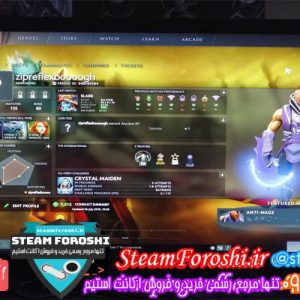 فروش اکانت دوتا ۲ کد 3074