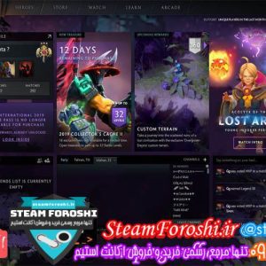 فروش اکانت دوتا ۲ کد 3086