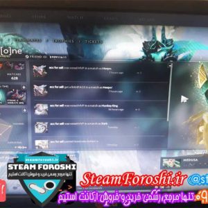 فروش اکانت دوتا ۲ کد 3088