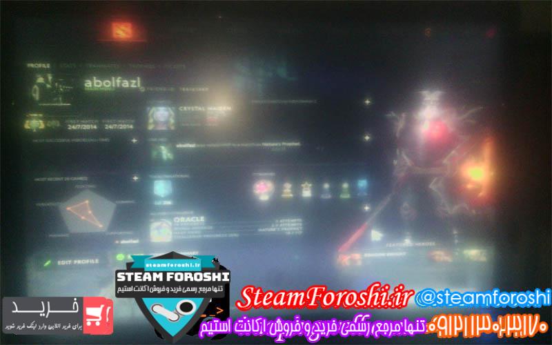 فروش اکانت دوتا ۲ کد 3161