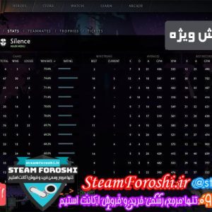 فروش اکانت دوتا ۲ کد 3239