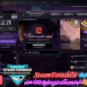 فروش اکانت دوتا ۲ کد 3286