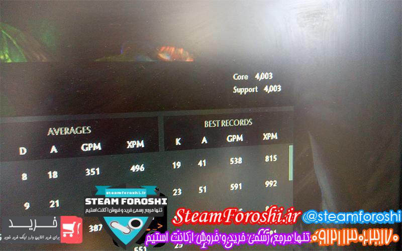 فروش اکانت دوتا ۲ کد ۳۲۸۱