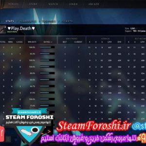 فروش اکانت دوتا ۲ کد ۳۳۴۹