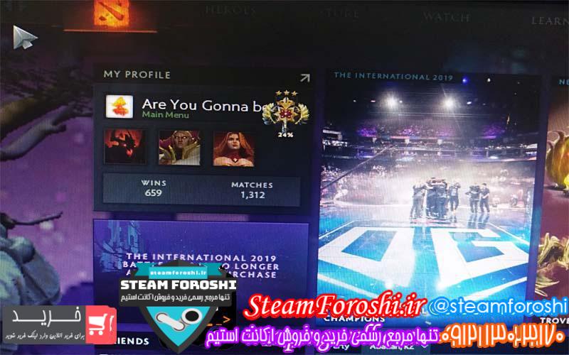 فروش اکانت دوتا ۲ کد ۳۳۹۷