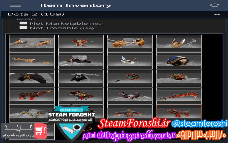 فروش اکانت دوتا ۲ کد ۳۴۳۹