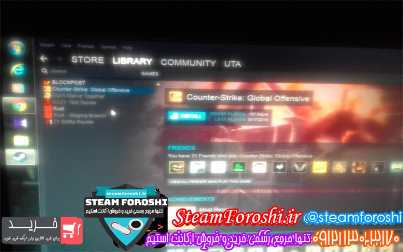 فروش اکانت استیم کد ۳۵۲۳