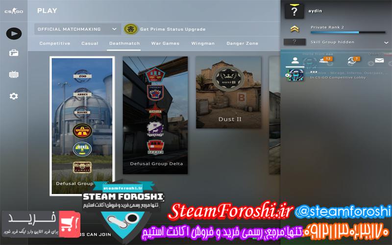 فروش اکانت دوتا ۲ کد ۳۵۹۸