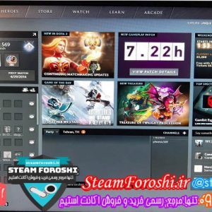 فروش اکانت دوتا ۲ کد ۳۷۴۲
